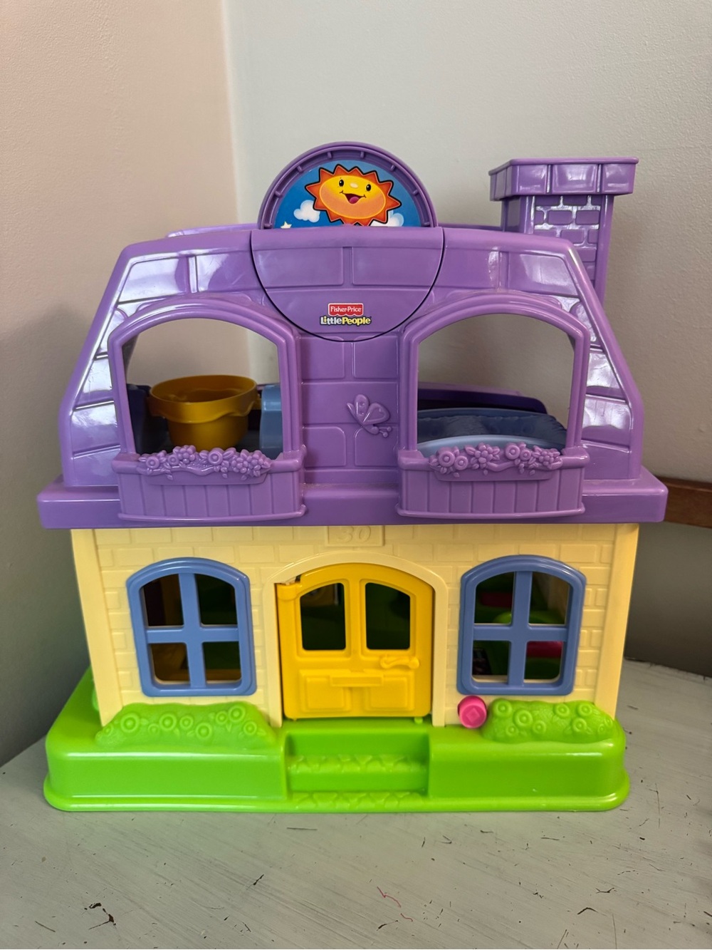 Purple & Yellow Playhouse